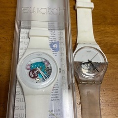 Swatch 腕時計 スケルトン ２本