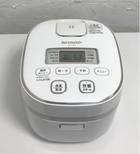SHARP シャープ　3合炊き炊飯器　KS-F5E5-KW