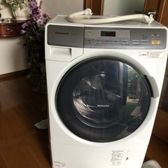 決まりました。ドラム式洗濯機　パナソニック
