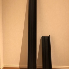 譲ります】アート用飾り棚　黒　IKEA MOSSLANDA(2つ)