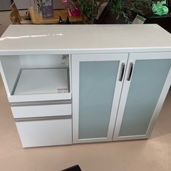 美品 2021年購入 創愛 クレオ キッチンキャビネット 120 美原店