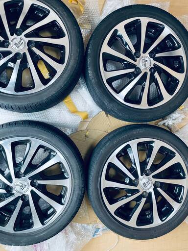 15インチ ホイール +タイヤ4本セット (BADX D.O.S TurbineⅡ