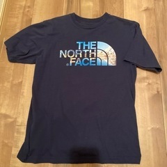 【交渉中】THE NORTH FACE Tシャツ（ネイビー、XL）