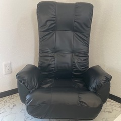 座椅子　黒　ニトリ　3