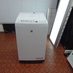 ID 021228　洗濯機　日立　7K　２０１８年製　NW-Z70E5