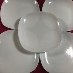 ヤマザキの白いお皿（20センチ角）
