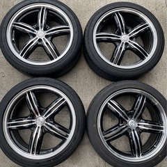 Kuavela kenda KR32 215/45R18 アルミホイル タイヤセット
