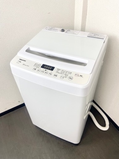 激安‼️大きめ 7.5キロ 17年製 Hisense洗濯機HW-G75A