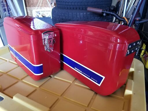 HONDA ホンダ 純正オプション サイドボックス MB50 AC01 MB-5 パニアケース 当時物 未使用品 希少 パーツ