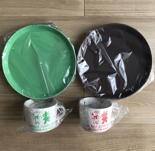 パスコ　リサとガスパール／カップ＆プレートセット　未使用品