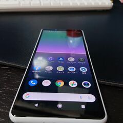 エクスペリア 10Ⅱ ホワイト Xperia 4G 64G ほぼ未使用 シムロック解除