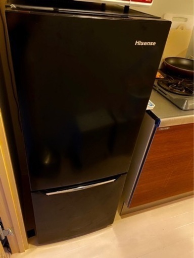 【2020年製】ハイセンス 2ドア冷蔵庫 150L HR-D15CB 自動霜取り