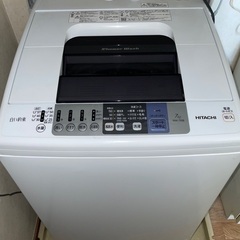 日立全自動電気洗濯機NW-70B