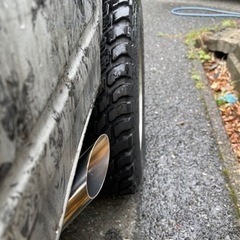 ジムニー JA11 サイド出しマフラー　シングルstyle