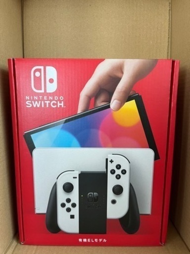 新品.未開封Nintendo Switch 有機ELモデルJoy-Con(L)/(R)ホワイト