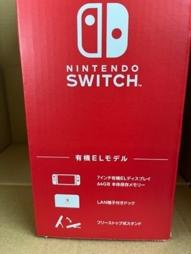 新品.未開封Nintendo Switch 有機ELモデルJoy-Con(L)/(R)ホワイト