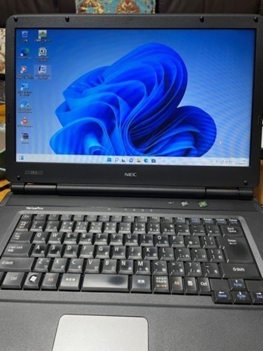 NEC ノートパソコンにWindows11Pro 64bitをインストール品