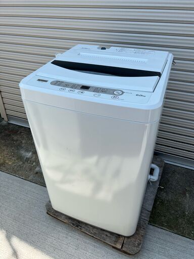 ヤマダ　洗濯機　YWM-T60G1　2020年製　中古品