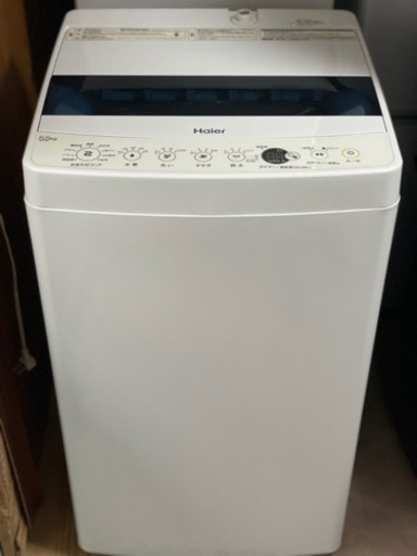 送料・設置込み　洗濯機　5.5kg Haier 2021年