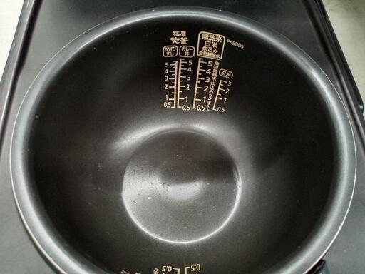 「アイリスオーヤマ」5.5合炊き圧力IH炊飯器★2017年製　【クリーニング済・6ヶ月保証付】　管理番号70206