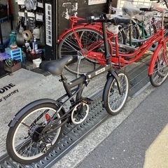 【中古折り畳み自転車】超良品！Jeep