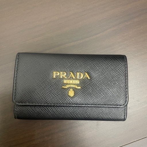 PRADA キーケース ブラック 黒 美品