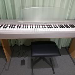 ① YAMAHA 電子ピアノP-60(20,000円) X型高低...