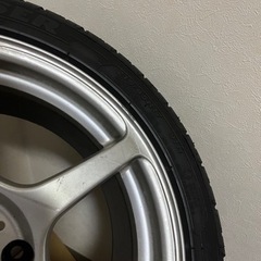 ブリジストン INTER MILANO AZ-SPORTS SS-6 17インチ 7J タイヤホイールセット