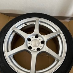 ブリジストン INTER MILANO AZ-SPORTS SS-6 17インチ 7J タイヤホイールセット