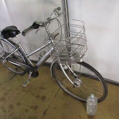 B976　限定特価　整備済み★ブリヂストン　アルベルトロイヤル　シルバー★ 中古自転車 【26インチ 】