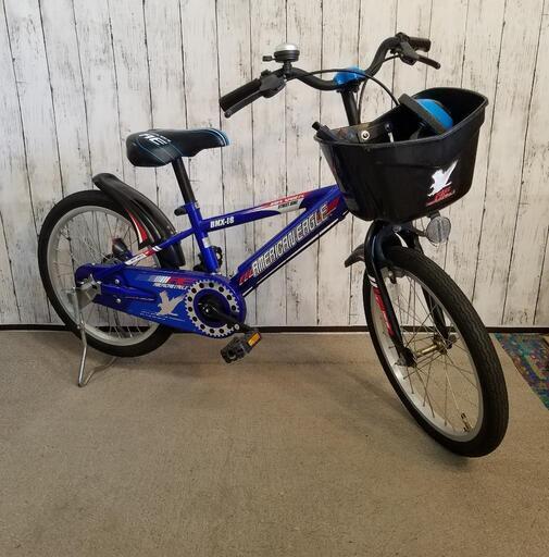 【美品】キッズ 自転車  18インチ American Eagle