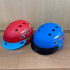 各種1500円😍ブリヂストン 子供用ヘルメット ブルー💙レ…