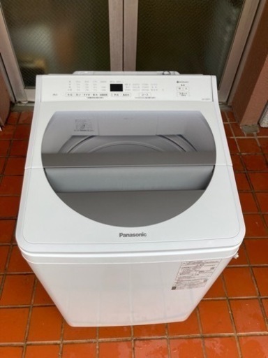 洗濯機　Panasonic  NA-FA80H7  8.0kg  2019年製　簡易乾燥　動作OK
