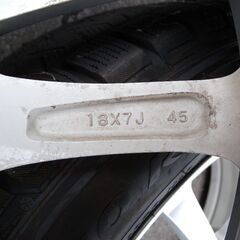 【恵庭】エスクード純正アルミ+235/60R18　スタッドレスタイヤ　4本セット