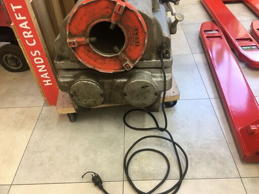 MCC MCC100DX パイプマシン 100Vの通電のみ確認実施 中古品 MCC MCC100DX パイプマシン 100Vの通電のみ確認実施 中古品