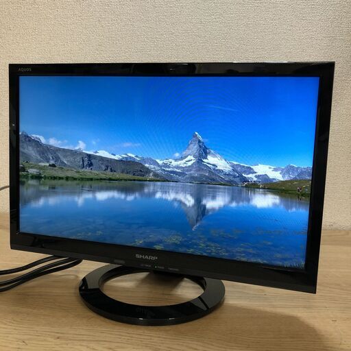 2015年製　SHARP  AQUOS LC-19K30-B 液晶テレビ 19型