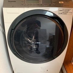 【ネット決済・配送可】ドラム式洗濯機　Panasonic NA-...