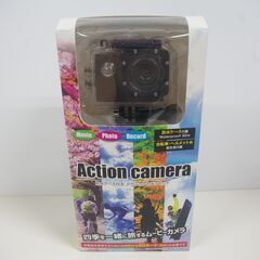 【ネット決済・配送可】【新品】Action camera/防水ケ...