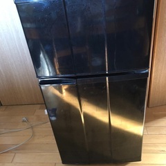 【2012年製】Haier 98L 冷蔵庫 ブラック JR-N100C