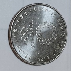 2020東京オリンピック100円銀貨^_^