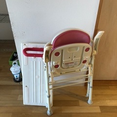 お風呂の椅子と手すり(介護用品)