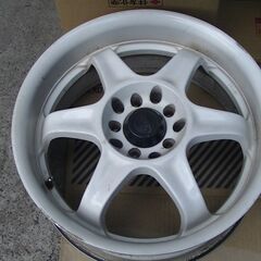 宮城県 キッズレーシングⅣ 16インチ 7j 5穴マルチ +38 4本 中古