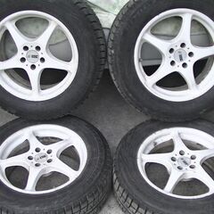 宮城県 引取限定 SSR インテグラルA2 16インチ 7j 100 5穴 +38 ブリザック 215/60 製造2013年