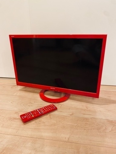 ✨美品✨セット割あり！手渡し限定　シャープ 24V型 液晶 テレビ AQUOS LC-24K40-R