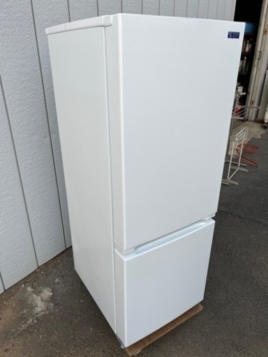 美品■2021年製 2ドア冷凍冷蔵庫 156L YRZ-F15G1■YAMADA ヤマダ電機 単身向け冷蔵庫 1人用2ドア冷蔵庫