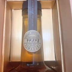 【希少美品】山崎蒸留所 樽出原酒 10年貯蔵　酒精57度　箱付き
