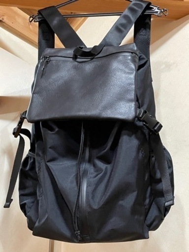 BURLAP OUTFITTER×ear 撥水レザーコンビ リュック BURLAP OUTFITTER×ear 撥水レザーコンビ リュック