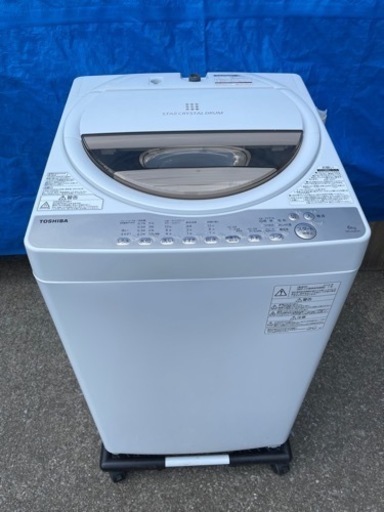 東芝　TOSHIBA AW-6G8(W) 洗濯機 2019年式