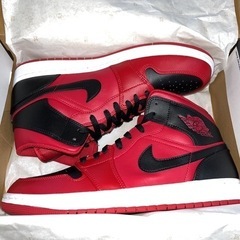 【ネット決済・配送可】Airjordan1 mid Gym Red