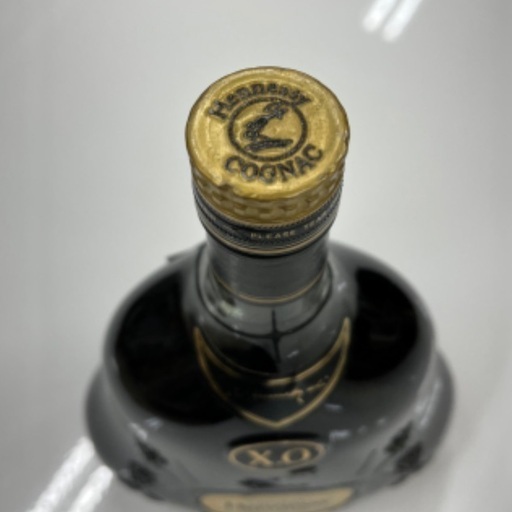 J1200 希少 未開栓 古酒 Hennesy ヘネシー XO 金キャップ グリーン